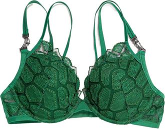 Chantelle Reggiseno con finiture in pizzo - Verde
