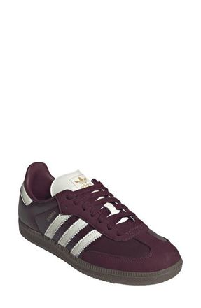 adidas Gender Inclusive Samba OG Sneaker in Maroon/owh at Nordstrom, Size 9 Womens