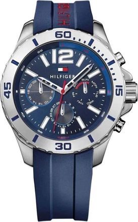 Tommy Hilfiger Nolan Chronograph Horloge - Heren - Horloges - Grijs - ONE Size - Accessoires