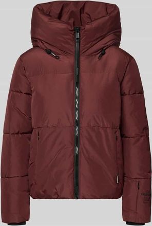 Khujo Steppjacke mit Reißverschlusstaschen Modell AUDREY MATT in Bordeaux, Größe XXL