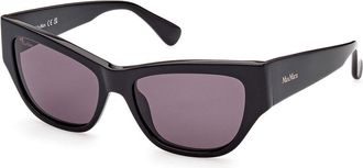 Max Mara MM0041 01A Womens Sunglasses Black Size 56