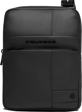 Piquadro Wollem Crossbody Bag - Heren - Schoudertassen - Zwart - ONE Size - Wol - Tassen