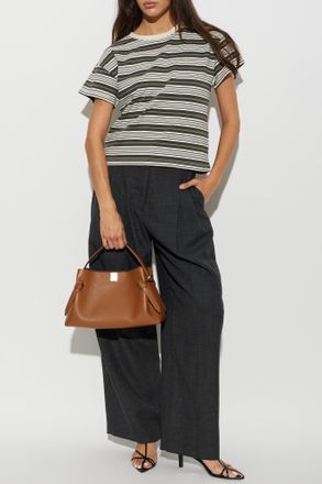 STUDIO NICHOLSON Wool Trousers Lira, Womens, Grey