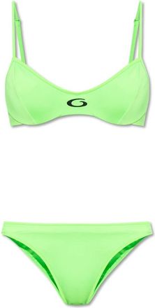 Balenciaga Tweedelig badpak - Dames - Bikinis - Groen - XS - Tweed - Badmode
