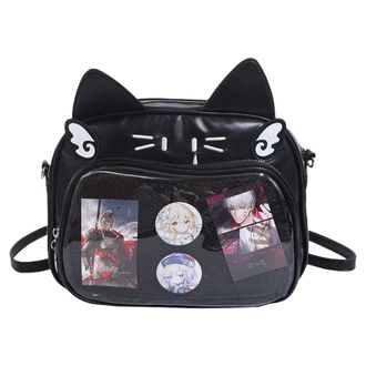 Generic Fiorky Shoulder Bags,Women Aesthetic Shoulder Bag PU Ita Bag Japanese Style Underarm Teenagers School Bags FashionTrendy Outdoor Student Casual Crossb