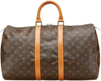 Louis Vuitton Pre-owned Weekend Bags, female, Brown, Size: ONE SIZE Pre-owned Canvas louis-vuitton-bags