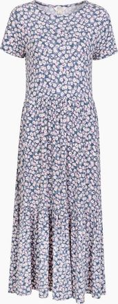 Mountain Warehouse Womens Mountain Warehouse Womens/Ladies Sardinia Flowers Tiered Dress - Grey - Size: 16