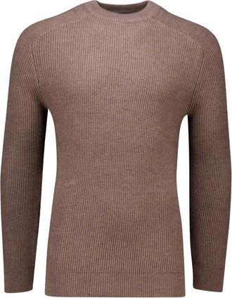 Cavallaro Truien & Vesten, Heren, Bruin, M, Wol, Sagio Pullover