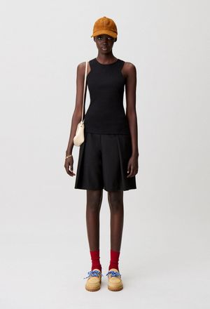 Claudie Pierlot D&eacute;bardeur broderie CP coton bio