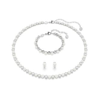 Swarovski Matrix Set - Dames - Kettingen - Grijs - ONE Size - Accessoires