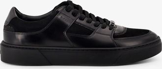 BOSS Sneakers low-top in pelle con dettaglio strass - BOSS - gender_Man