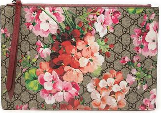 Gucci Pre-owned Gucci GG Supreme Blooms Clutch Ladies GYE6CLG721ZFBKEH