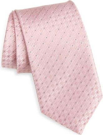 Brioni Silk Tie in Roseate at Nordstrom
