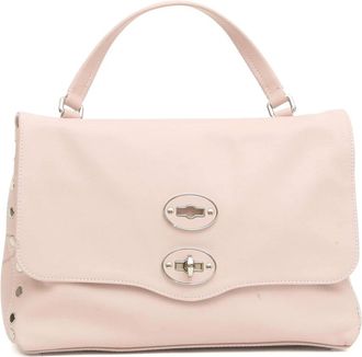 Zanellato Postina Small Saeta - Dames - Handtassen - Roze - ONE Size - Katoen - Tassen