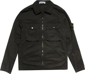 Stone Island 2 Pocket Shirt Jacket Black 7515113WN-V0129