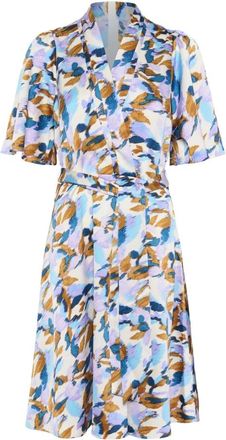 Inwear Wikkeljurken - Dames - Wikkelkleedje - Veelkleurig - 2XS - Kleedjes