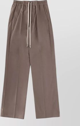 Rick Owens cotton wide-leg trousers