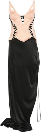Maria Lucia Hohan Sakura Lace-up Corset Dress