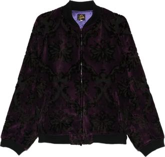 Needles Bomber a fiori - Viola