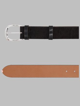 Alysi Calf Hair Belt - Brown