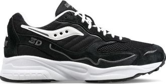 Saucony 3D Grid Hurricane Hardloopschoenen - Heren - Sneakers - Zwart - 46 EU - Schoenen