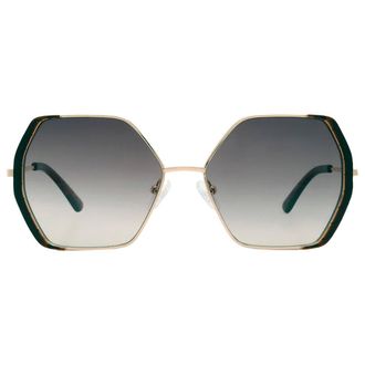 Guess Brown Gradient Butterfly Ladies Sunglasses GF0387 32F 57