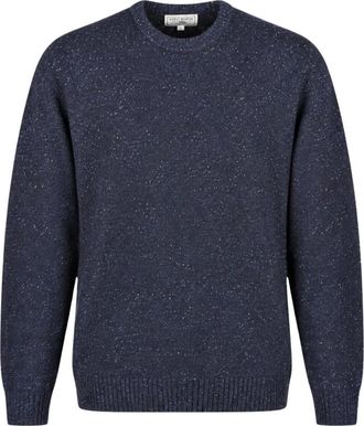 MC2 Saint Barth Maglione Girocollo Regent Donegal - - Knitwear - Uomo - Blu - 2XL