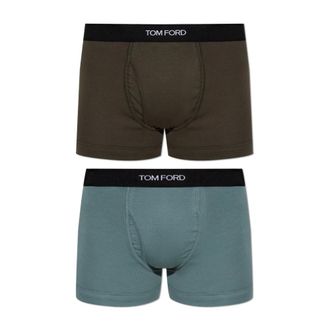 Tom Ford Boxers con Logo en Pack de Dos - Underwear - Hombre - Multicolor - 2XL