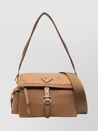 Prada medium re-nylon shoulder bag flap