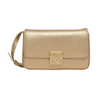 A|X Armani Exchange Amy Borsa a Tracolla - - Bags - Donna - Giallo - ONE SIZE