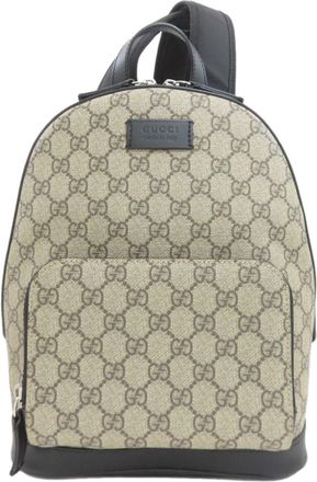 Gucci Brown Pvc Backpack (Pre-Owned)