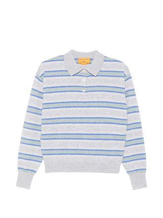 Guest In Residence Gestreiftes Poloshirt aus Kaschmir von Guest In Residence