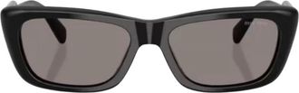Miu Miu MU B12S Zonnebril - Dames - Zonnebrillen - Zwart - ONE Size - Accessoires