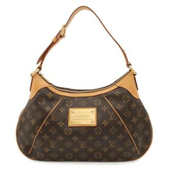 Louis Vuitton Pre-owned Thames Monogram Schoudertas - Dames - Pre-owned - Bruin - Maat: ONE Size