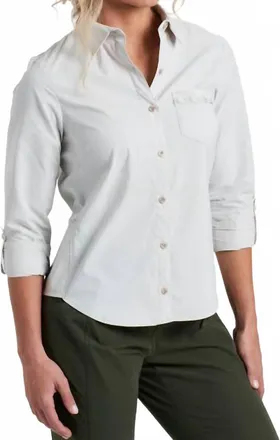 K&uuml;hl Wander Long Sleeve Shirt In Mist