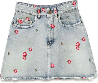 Miu Miu Gonna denim 2019 - Blu