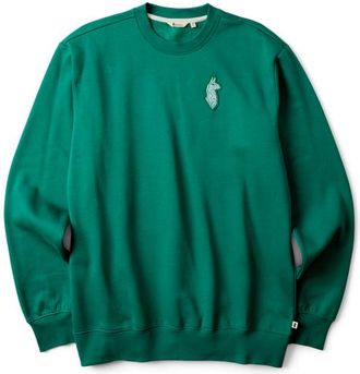 Cotopaxi Lava Llama Crew Sweatshirt - Mens in Malachite at Nordstrom, Size X-Large