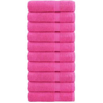 vidaXL Toallas De Ba&ntilde;o Solund 10 Unidades 100x150 Cm 600 Gsm Vidaxl
