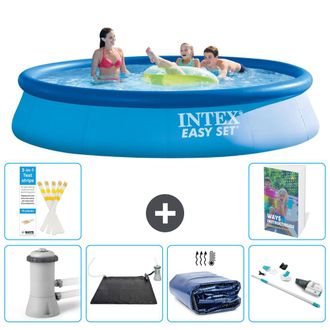 Intex Piscina Easy Set Redonda - 396x84 Cm - 7-piezas S252