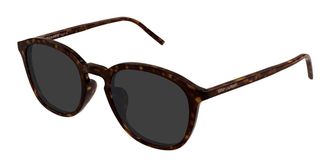 Saint Laurent SL 782/K Asian Fit 002 Mens Sunglasses Tortoiseshell Size 53 - Free RX Lenses - Free RX Lenses