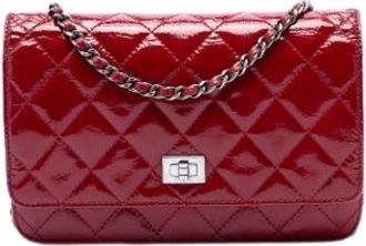 Chanel Pre-owned Wallet on Chain - - Pre-owned - Donna - Rosso - ONE SIZE