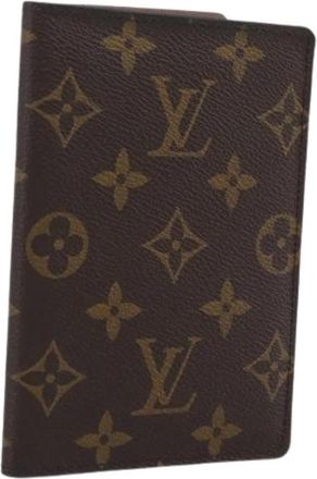 Louis Vuitton Pre-owned Paspoorthoesje - Dames - Vintage Accessoires - Bruin - ONE Size - Vintage