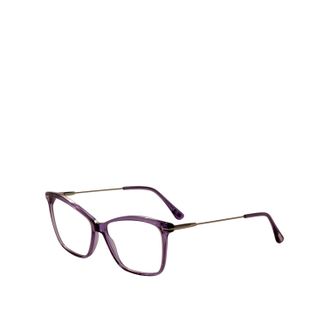 Tom Ford Womens 56mm Transparent Purple Opticals