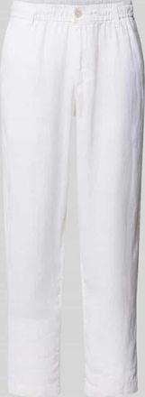 Jack & Jones Leinenhose mit Eingrifftaschen Modell KARL LAWRENCE in Weiss, Gr&ouml;&szlig;e XXL