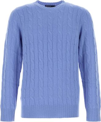 Polo Ralph Lauren Cerulean Blue Cashmere Sweater