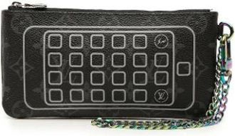 Louis Vuitton Pre-owned Monogram Phone Case - - Pre-owned - Donna - Nero - ONE SIZE