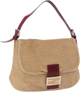 Fendi Pre-owned Raffia borse-fendi - - Pre-owned - Donna - Beige - ONE SIZE