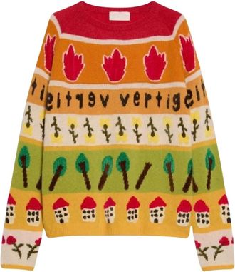 iBlues Jersey Iblderrik de cuello redondo - Knitwear - Mujer - Multicolor - M
