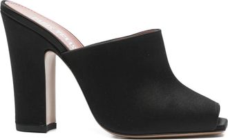 PARIS TEXAS Rosie open-toe heeled sandals - Black