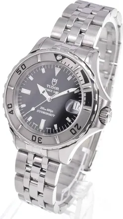 Tudor Hydronaut Ii Date Automatic Stainless Steel Watch (Pre-Owned)